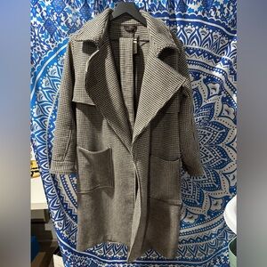Abercrombie & Fitch Houndstooth Coat